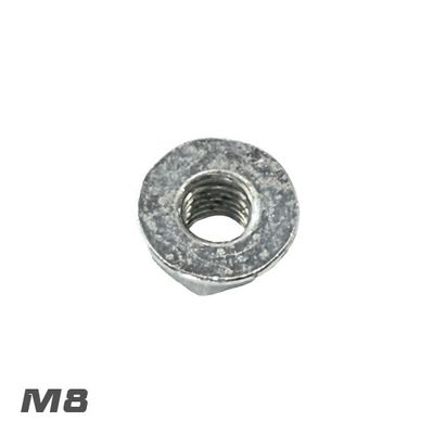 M8 self locking nut with washer