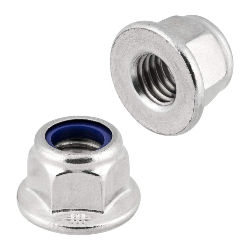 M8 self locking nut with washer