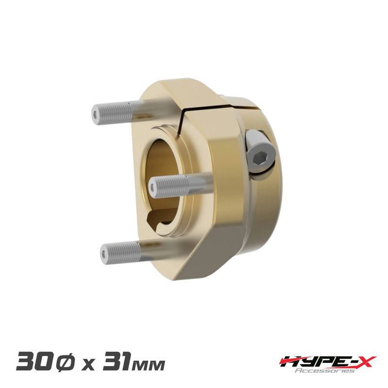 Rear Magnesium Hub Hype-X 30x31mm