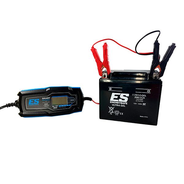 ​Caricabatterie e Mantenitore Intelligente EnergySafe Smart Duo 4A
