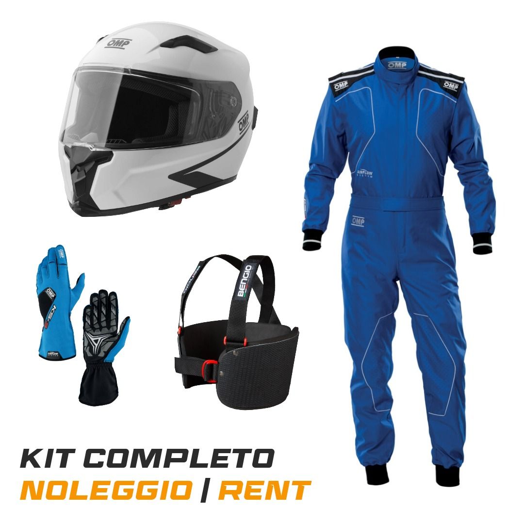 Kit Noleggio Completo Pilota "All-Inclusive" – South Garda Karting