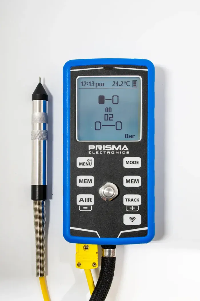 PRISMA Digital tire pyrometer with needle probe