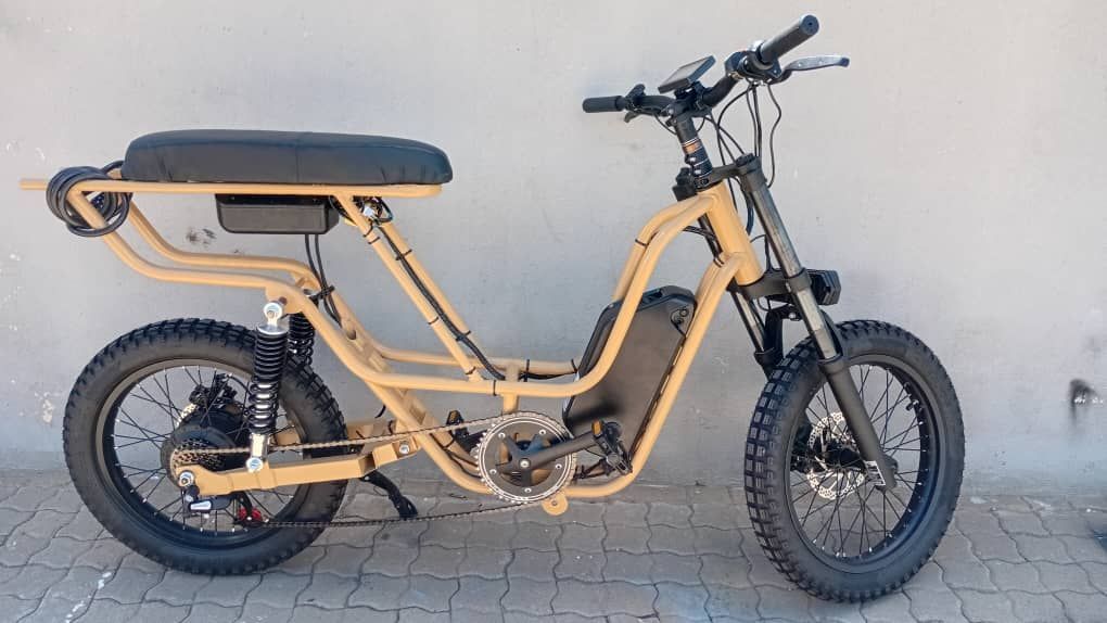 African BushBike Steel, heavy duty- Made in Namibia - 2026 1000W