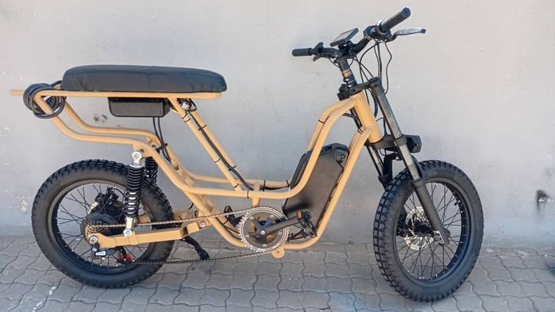 African BushBike Steel, heavy duty- Made in Namibia - 2026 1000W African BushBike Steel, heavy duty- Made in Namibia - 2026 1000W