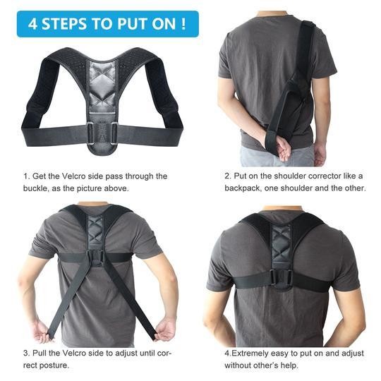 Wellness adjustable bad Posture corrector
