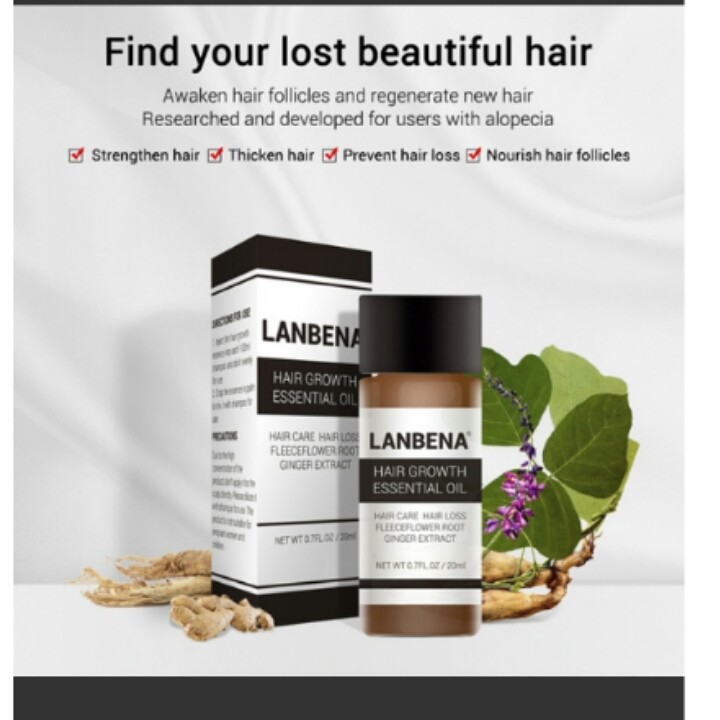 Lanbena hair growth essential oil