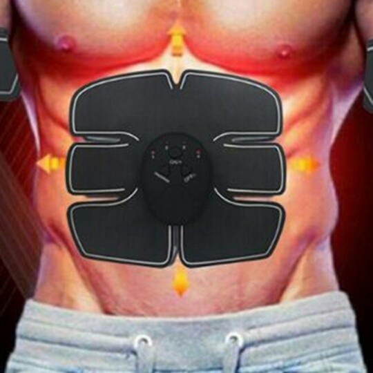Easy way Muscle Stimulator Body Slimming Shaper Machine,Abdominal Muscle Exerciser, Fat Burning, Body Building, Fitness and body Massager.