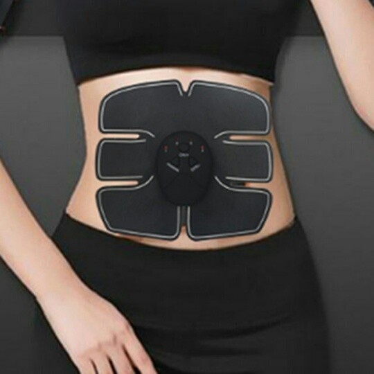 Easy way Muscle Stimulator Body Slimming Shaper Machine,Abdominal Muscle Exerciser, Fat Burning, Body Building, Fitness and body Massager.