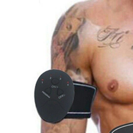 Easy way Muscle Stimulator Body Slimming Shaper Machine,Abdominal Muscle Exerciser, Fat Burning, Body Building, Fitness and body Massager.
