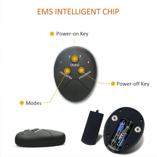 Easy way Muscle Stimulator Body Slimming Shaper Machine,Abdominal Muscle Exerciser, Fat Burning, Body Building, Fitness and body Massager.