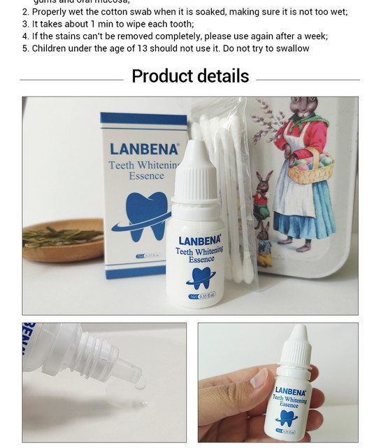 Lanbena teeth whitening essence