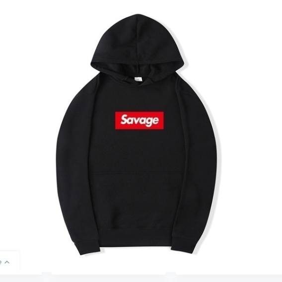 2019 Brand 21 Savage Cotton Hoodies Suprem Parody No Heart X Savage Hoodie Sweatshirt Men Women O-Neck Long Sleeves