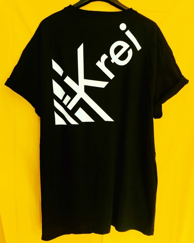 T-Shirt Deep black oversize