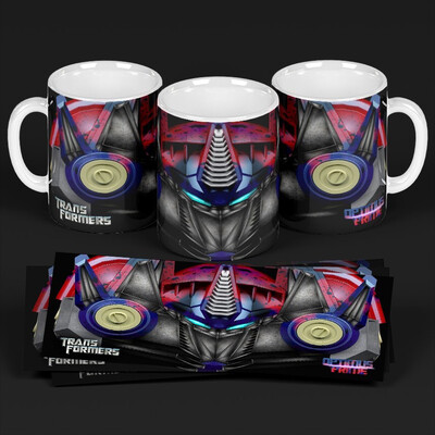 3D Optimus Prime Coffee mug