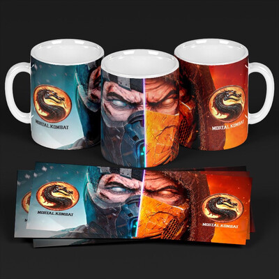 3D Mortal Combat Coffee mug