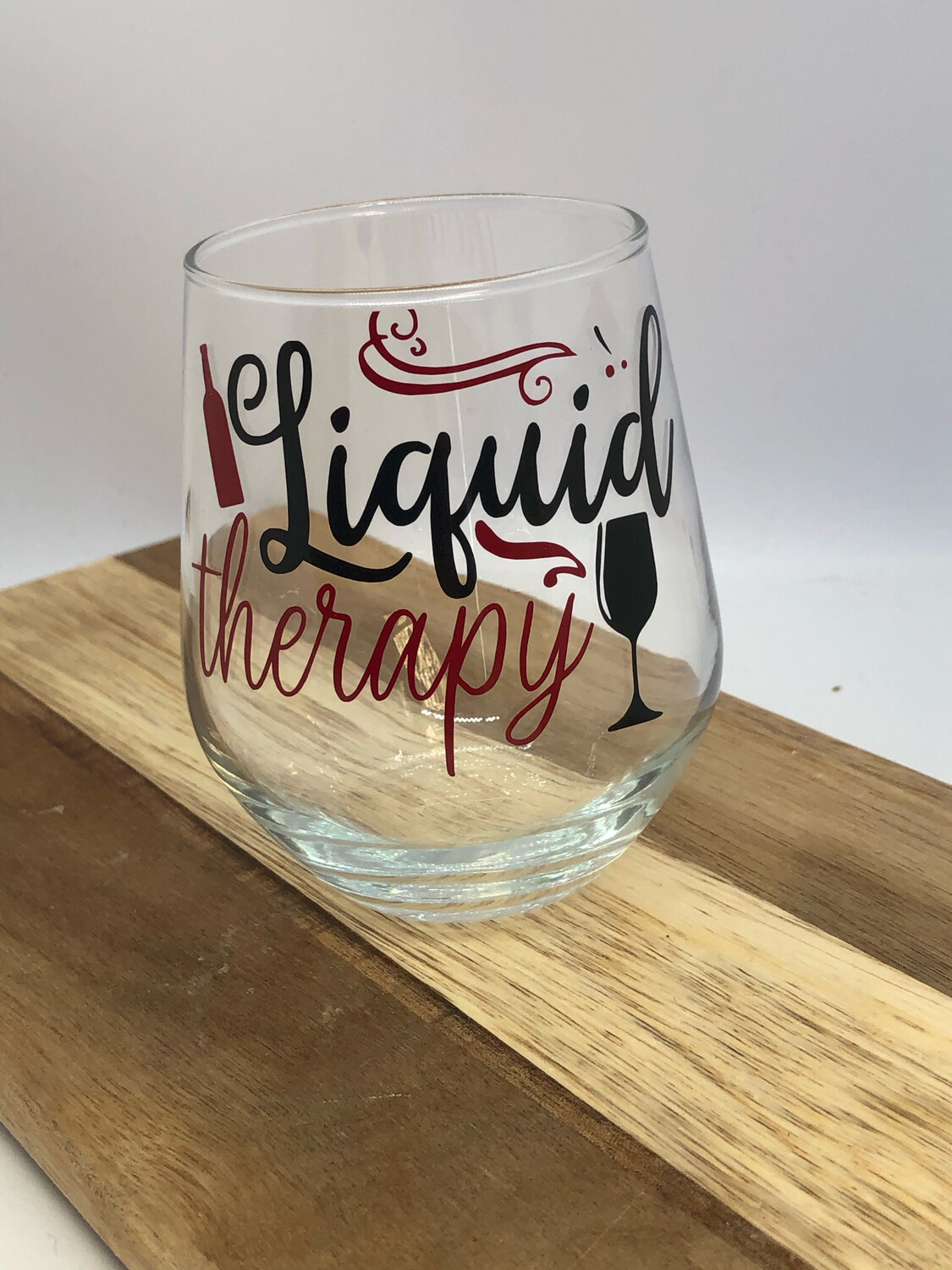 Liquid therapy Stemless Wine Glass