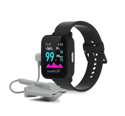 *BACK ORDERED* SleepSat BLE 3-D Hi-Res Pulse Oximeter  (SatScreen Reporting Sold Separately)
