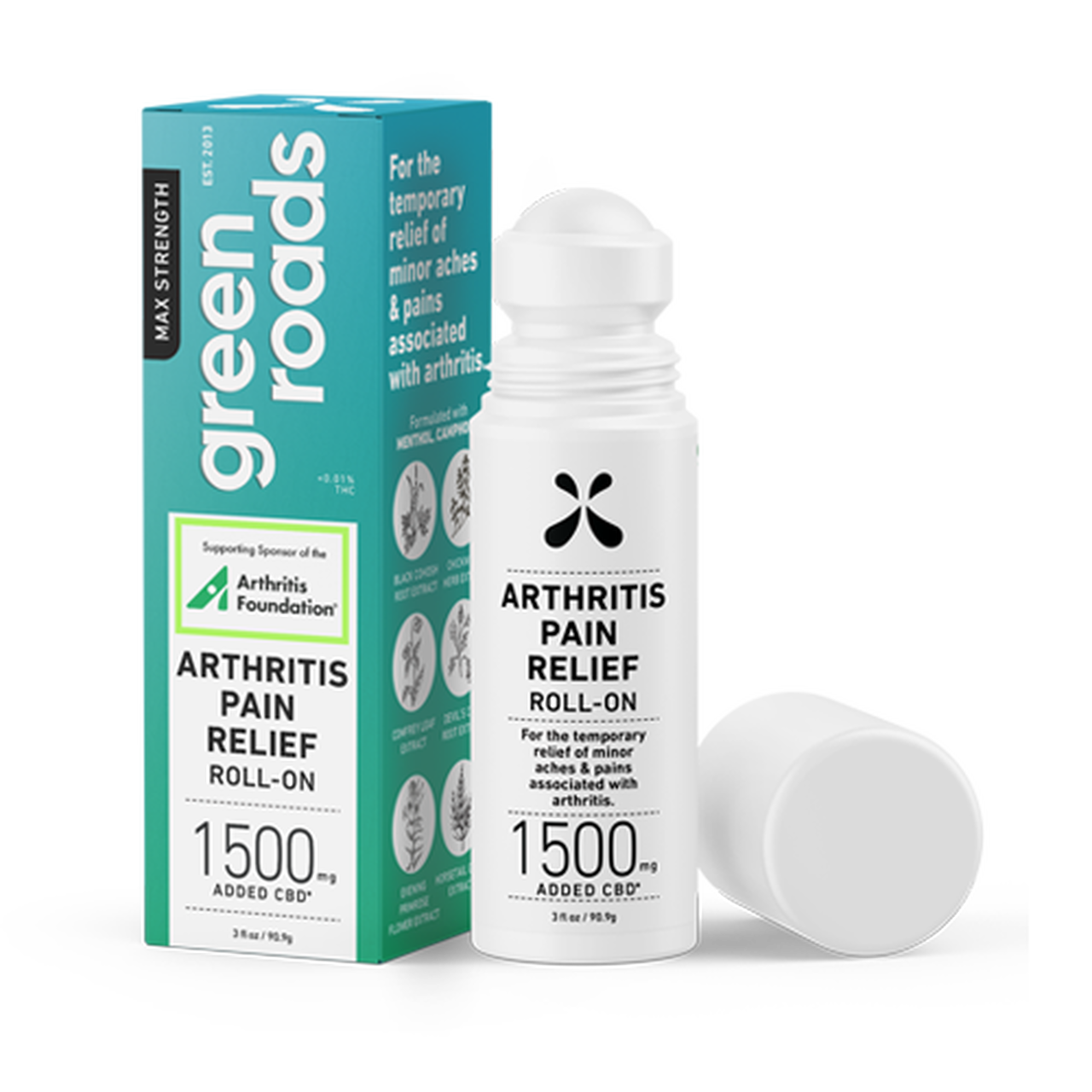 NEW - Arthritis Pain Relief Roll-On - 1500MG!