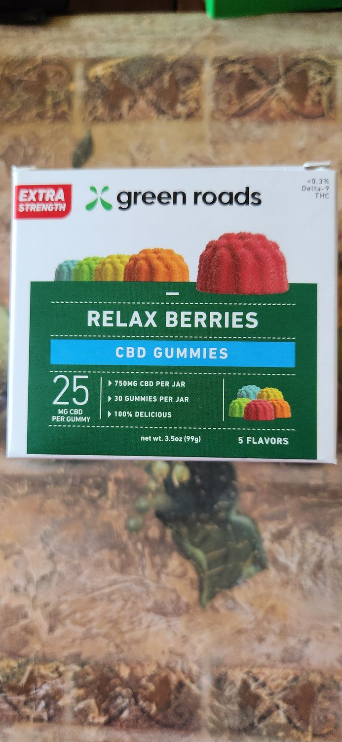 NEW - Extra Strength, 25mg CBD Relax Bears - 750mg total per 30 ct jar