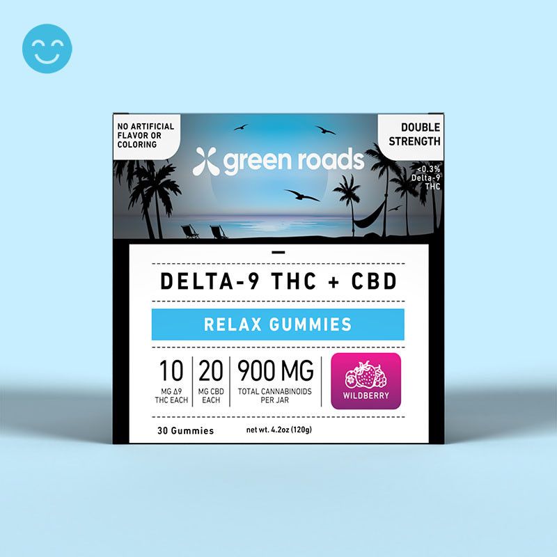 New! GREEN ROADS DELTA-9 THC + CBD