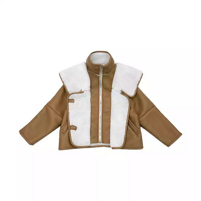 Tan Cape Leather Jacket