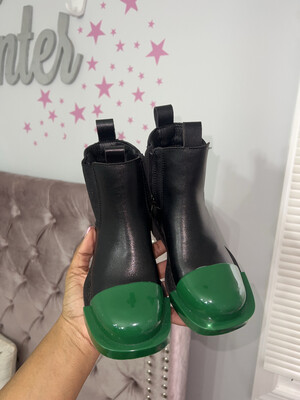 Two Tone Ankle Boots (Consignment)