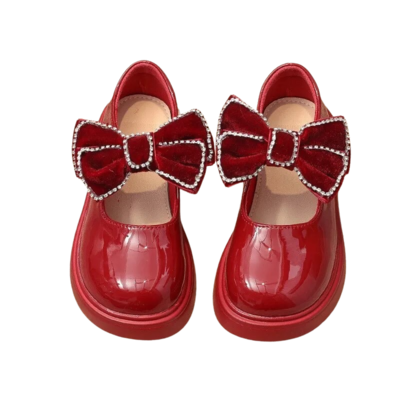 Mary Jane Bow Tie Shoes