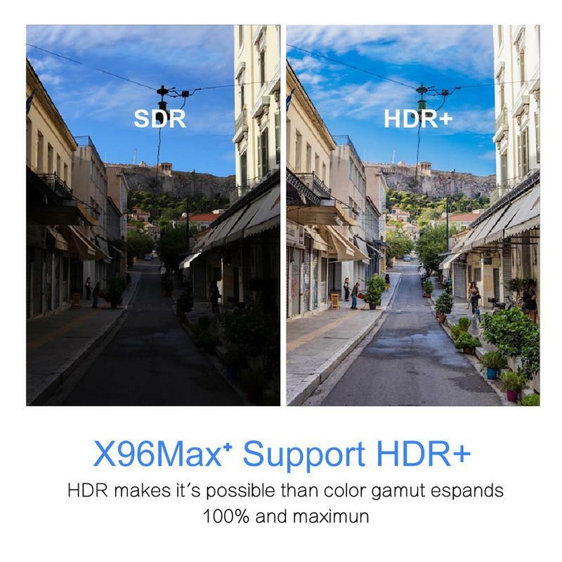 4GB - X96 Max+ with Dual band WiFi and Bluetooth 4GB - X96 Max+ with Dual band WiFi and Bluetooth