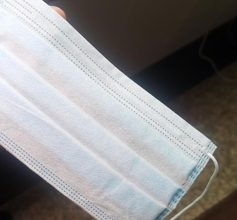 Disposable Face Masks with Three Layer Protection of 10 Disposable Face Masks with Three Layer Protection of 10