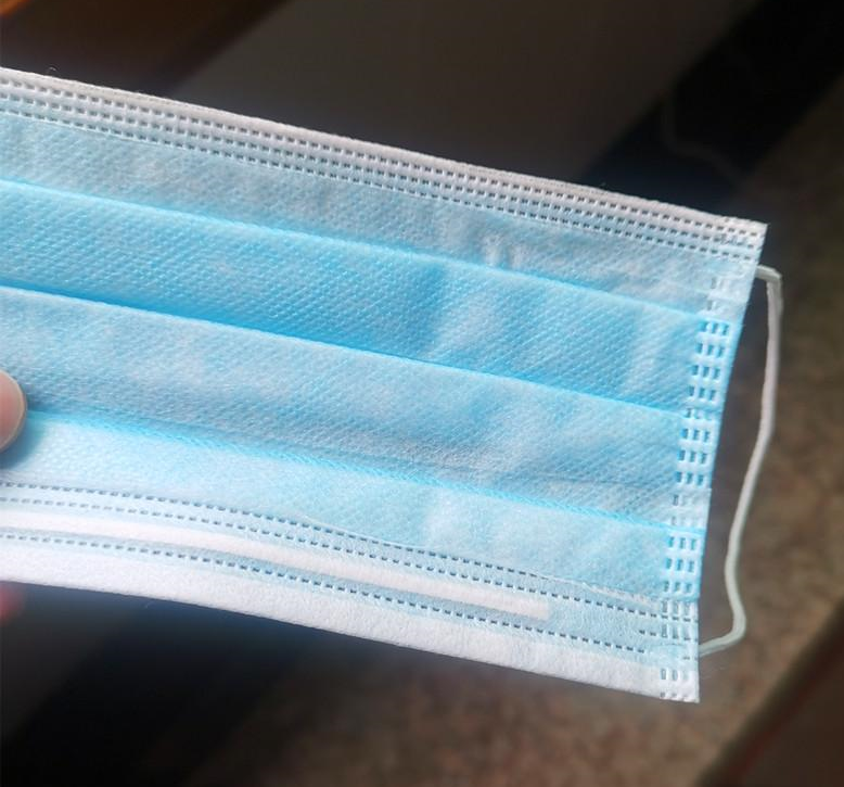 Disposable Face Masks with Three Layer Protection of 10 Disposable Face Masks with Three Layer Protection of 10