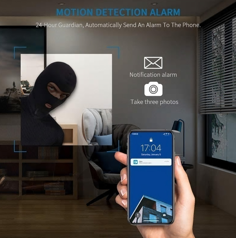 Mini Security Camera with Night Vision Mini Security Camera with Night Vision