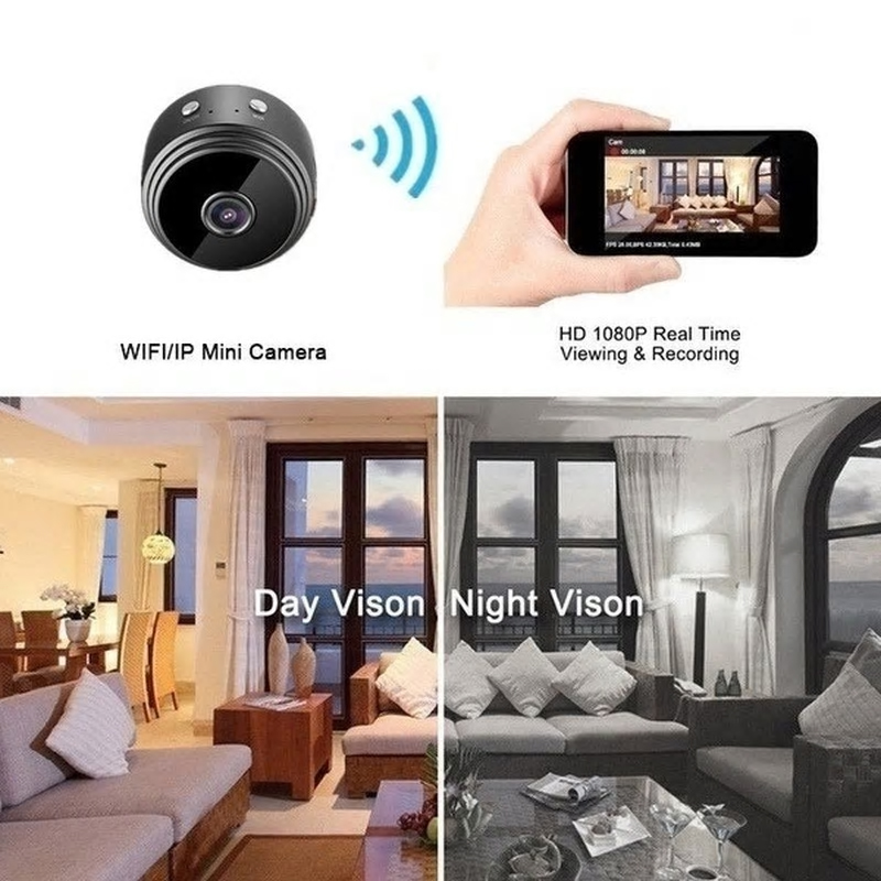 Mini Security Camera with Night Vision Mini Security Camera with Night Vision