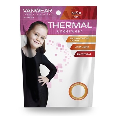 Paquete de dos leggings térmicos para niña