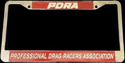 PDRA Logo License Plate Frame