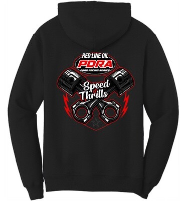 PDRA Speed Thrills Design Hooded Sweatshirt