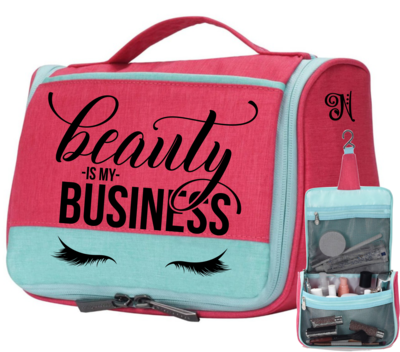 Personalized Travel Pouches With Hanging Hook