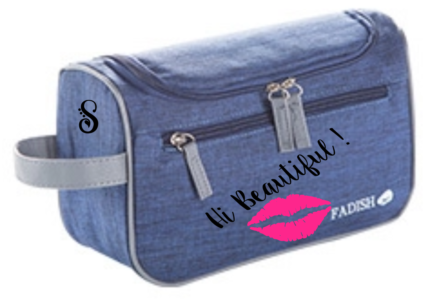Personalized Travel Pouches With Hanging Hook