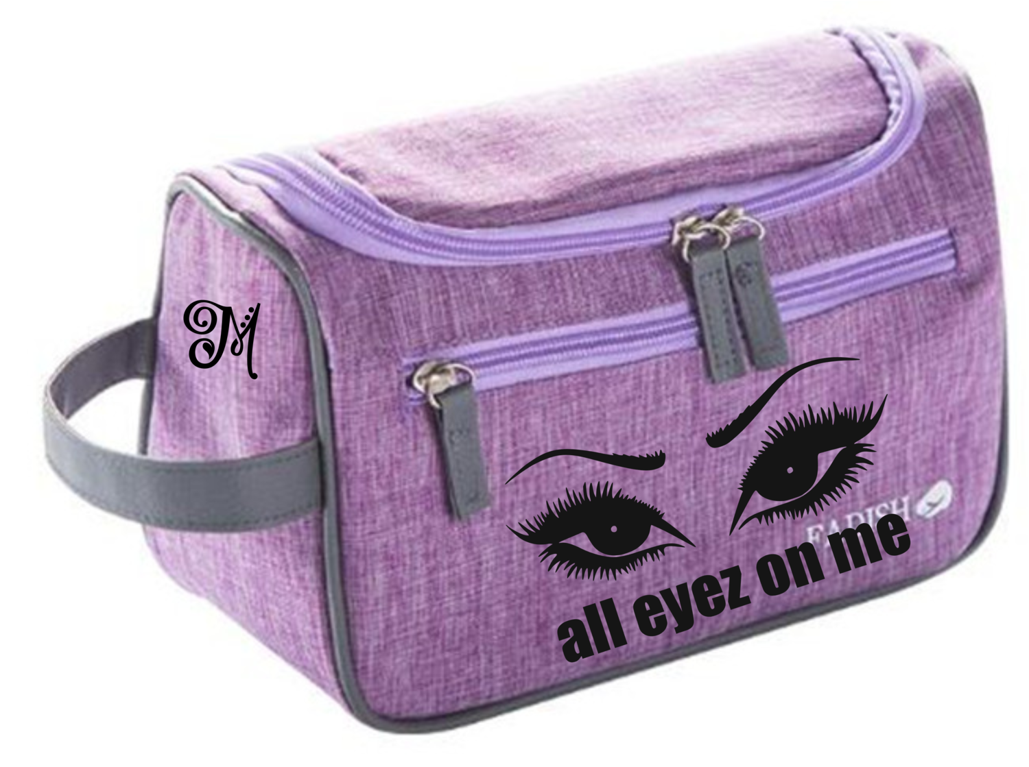 Personalized Travel Pouches With Hanging Hook