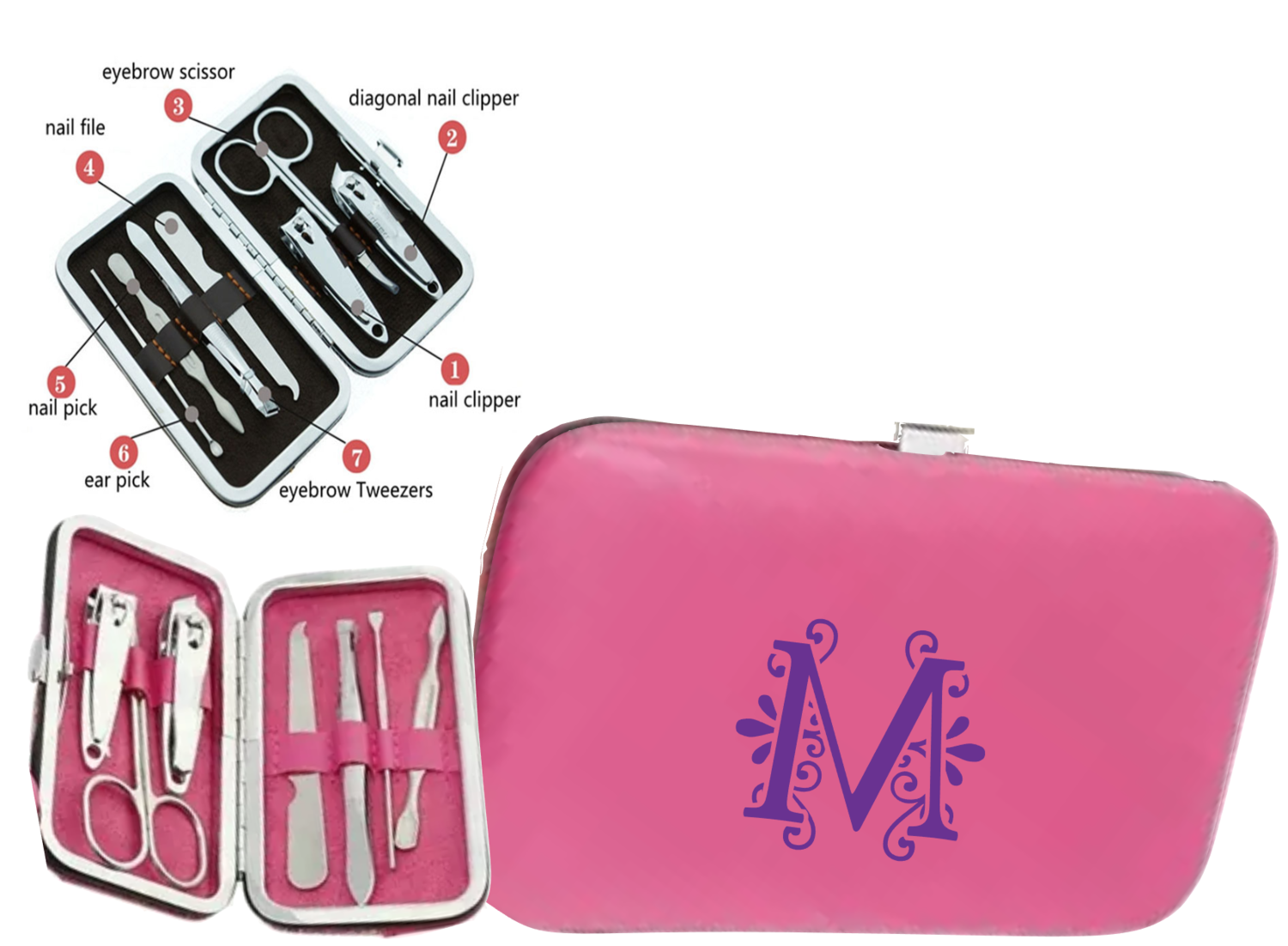 Personalized Mini Nail Care Set