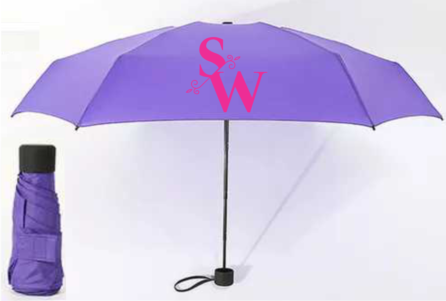 Personalized Pocket Size Umbrellas