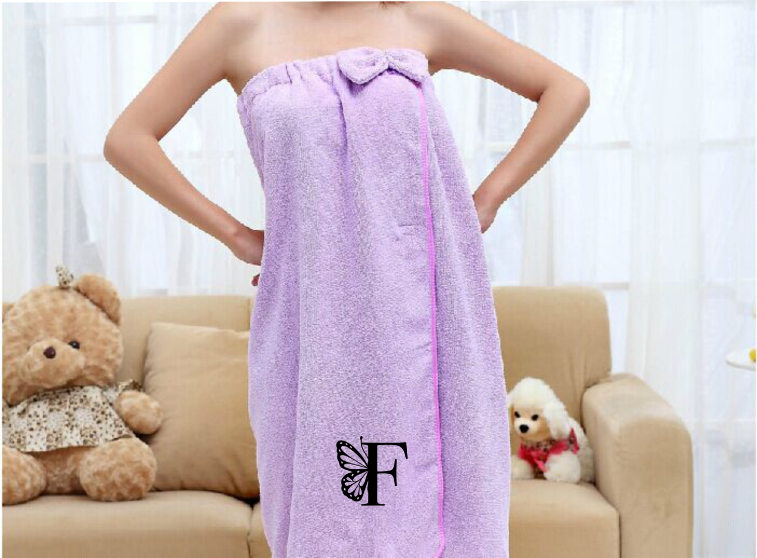 Personalized Luxury Towel Wraps