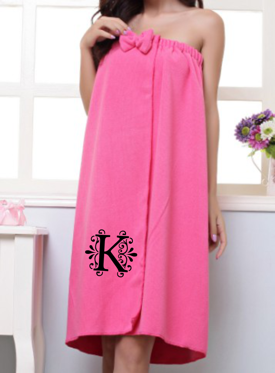 Personalized Luxury Towel Wraps