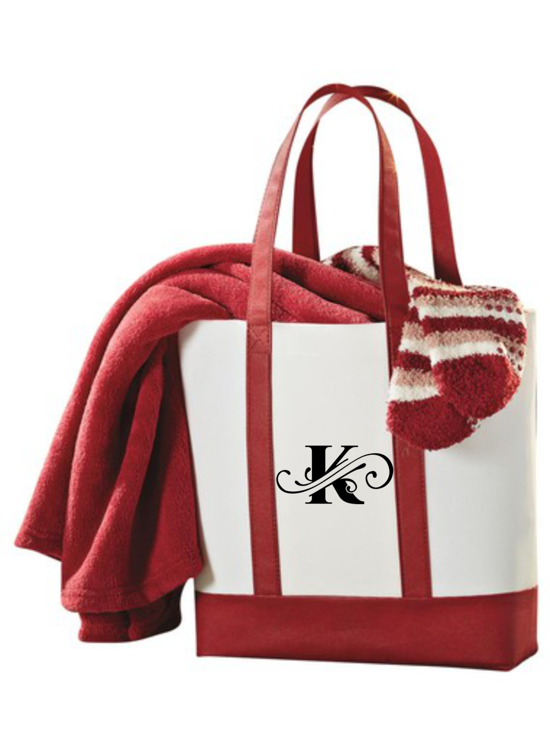 Customized Throw Blanket, Socks, &amp; Tote for Friends &amp; Family-Gift for Mom-Customized gift for Her-Gift for Friend-Gift for Sister-Holiday Gift for Her-Housewarming Gift-Birthday gift for Her