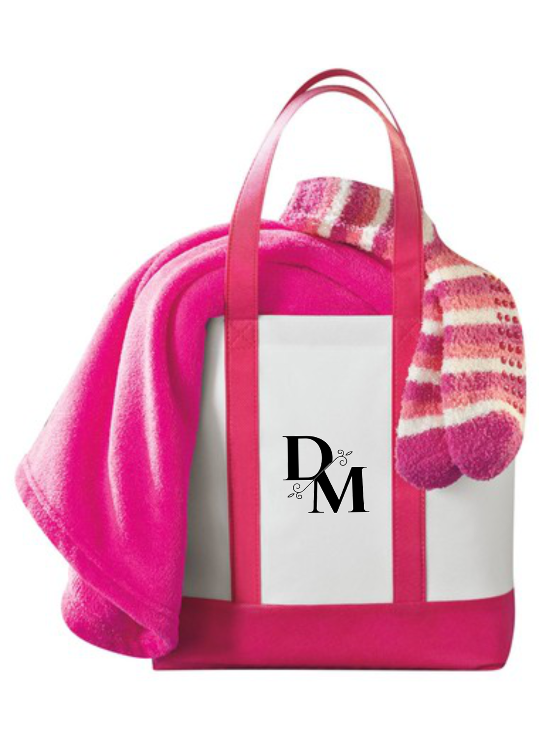 Customized Throw Blanket, Socks, &amp; Tote for Friends &amp; Family-Gift for Mom-Customized gift for Her-Gift for Friend-Gift for Sister-Holiday Gift for Her-Housewarming Gift-Birthday gift for Her