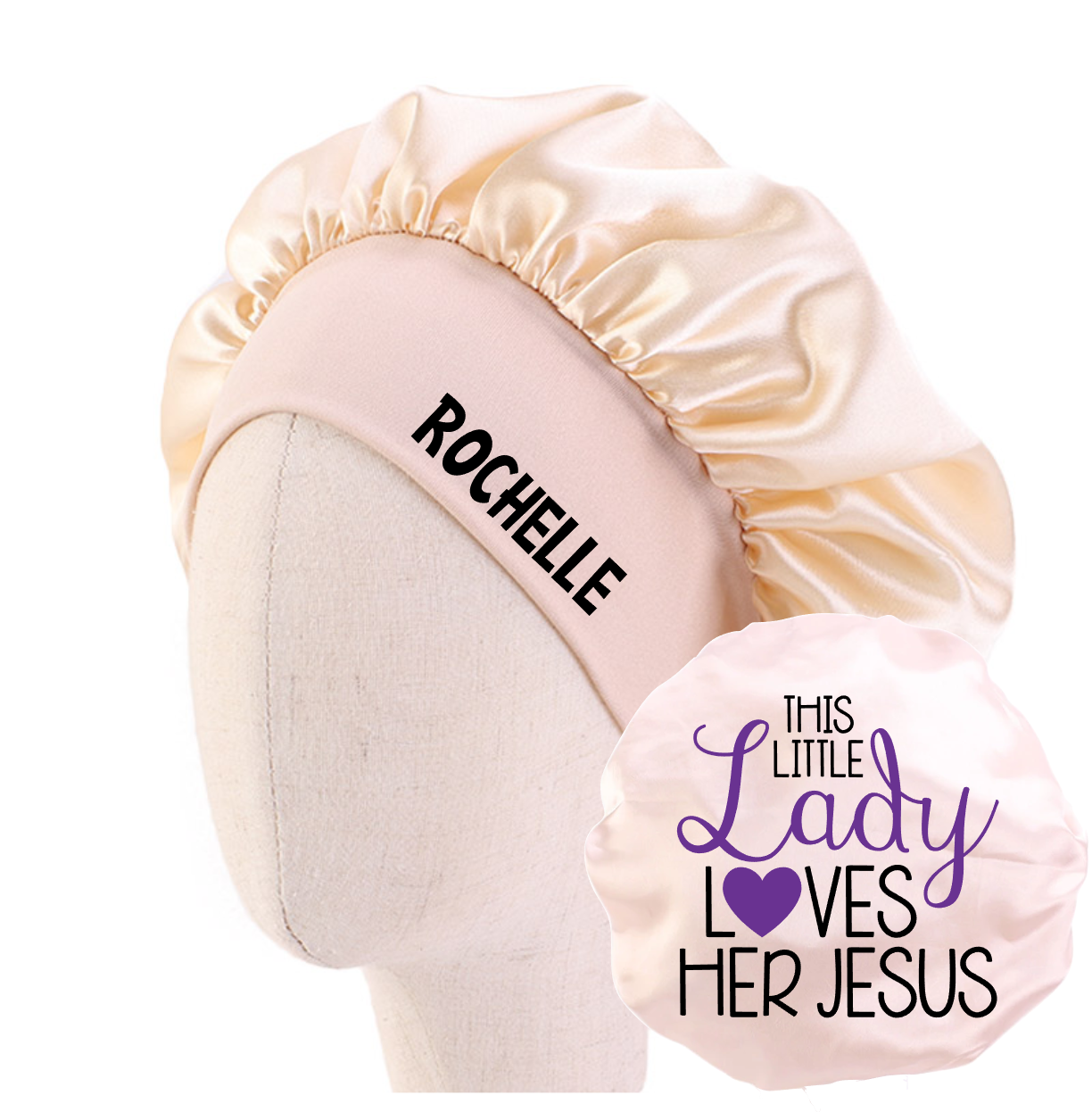 Personalized Cozy Bonnets For Girls