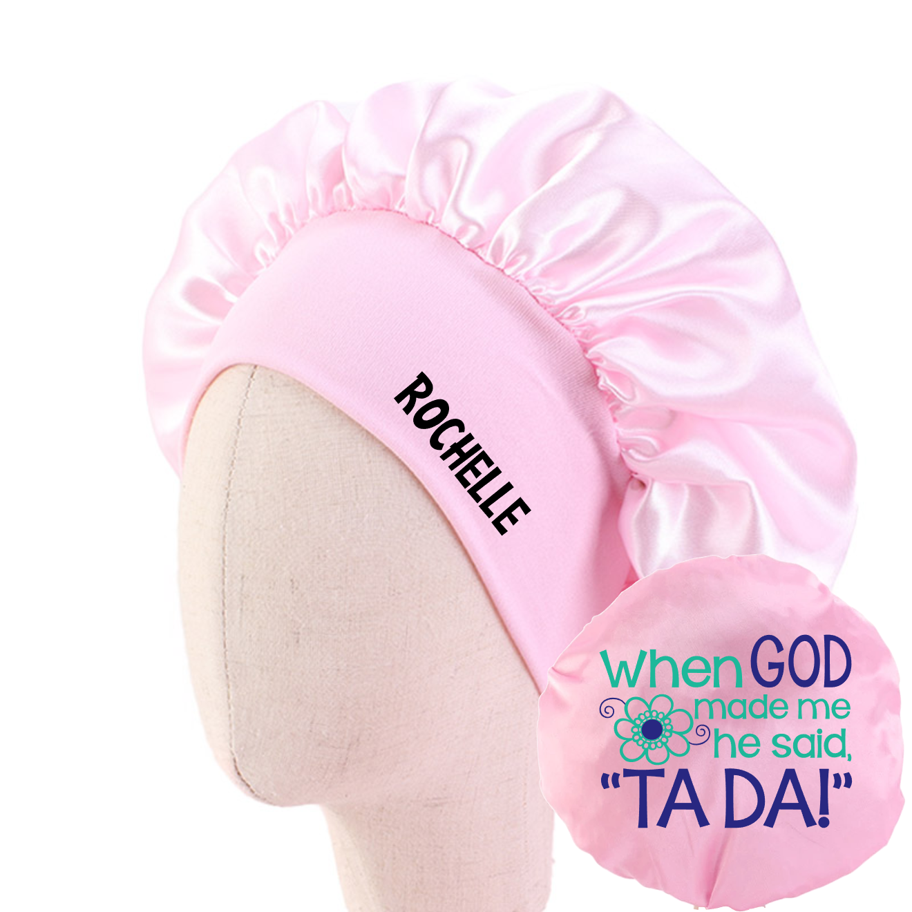 Personalized Cozy Bonnets For Girls