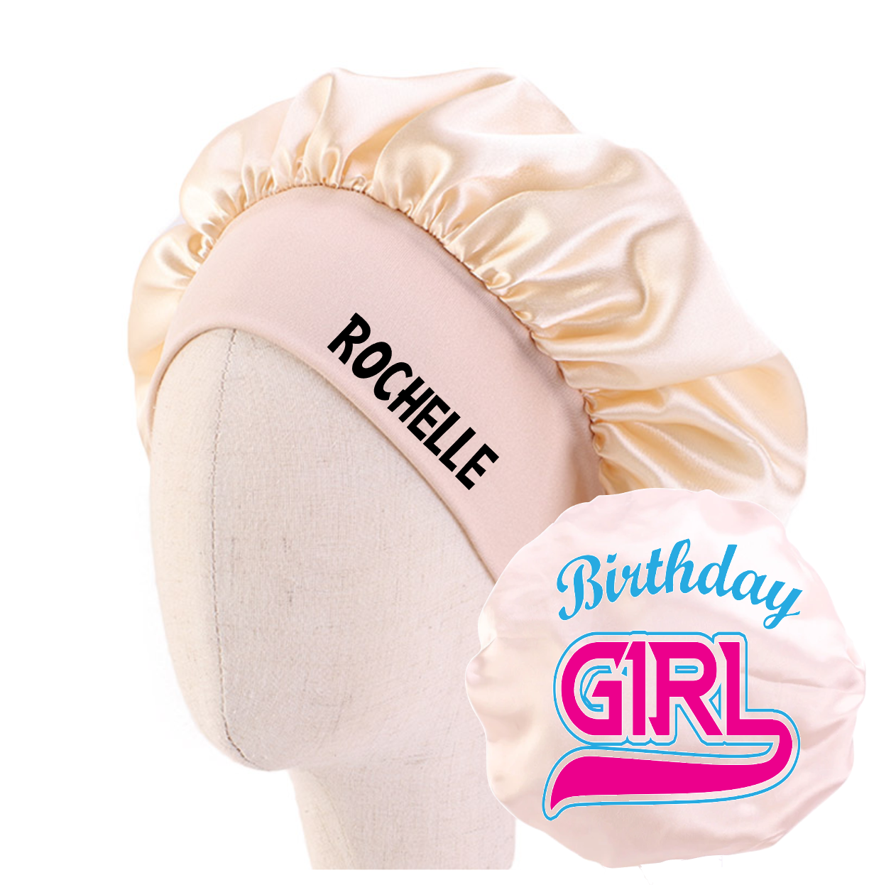Personalized Cozy Bonnets For Girls