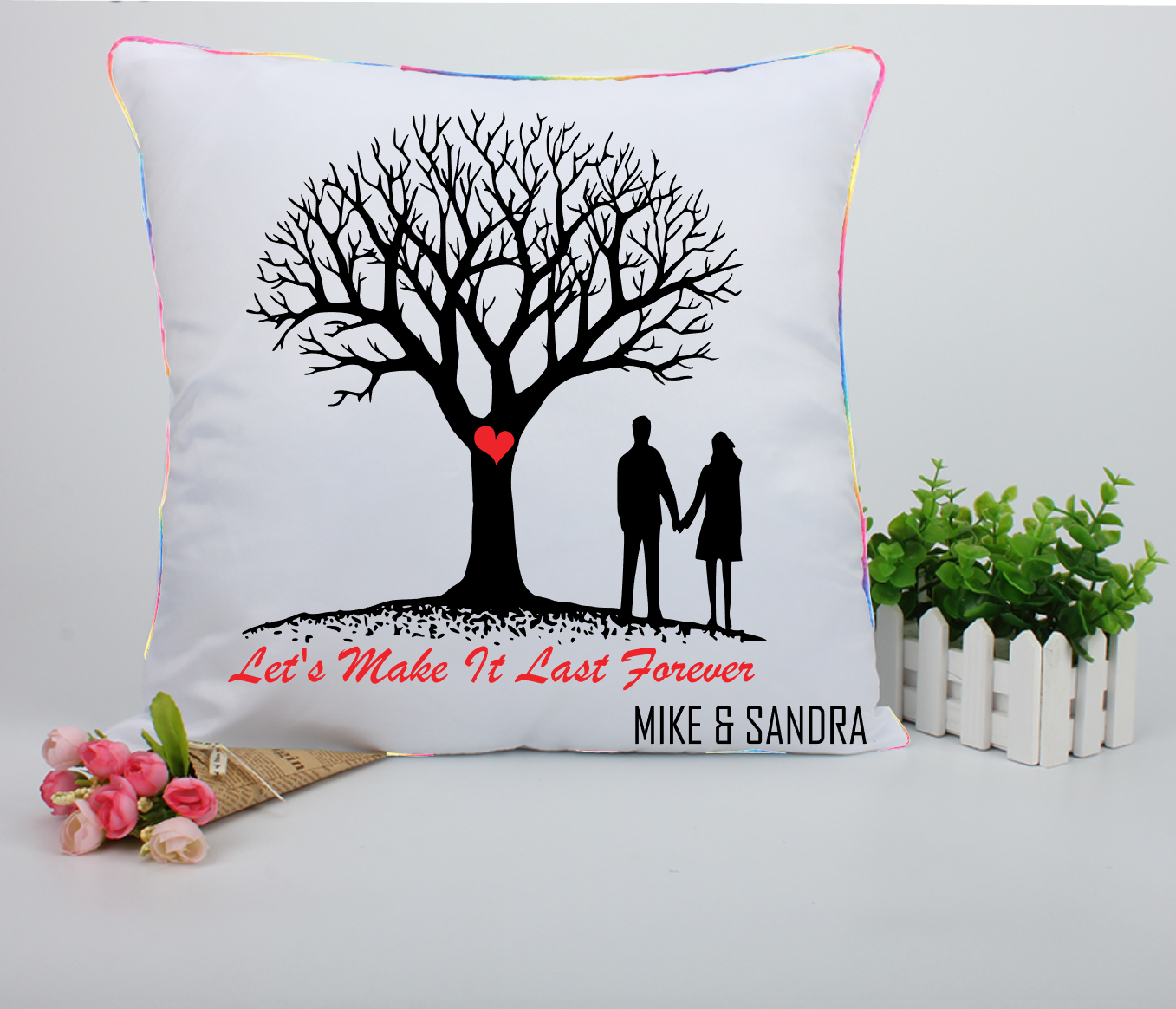 Personalized Throw Pillows for Family-Valentines Gift-Birthday Gift-Gift for Husband-Gift for Wife-Gift for Boyfriend-Gift for Girlfriend-Holiday Gift