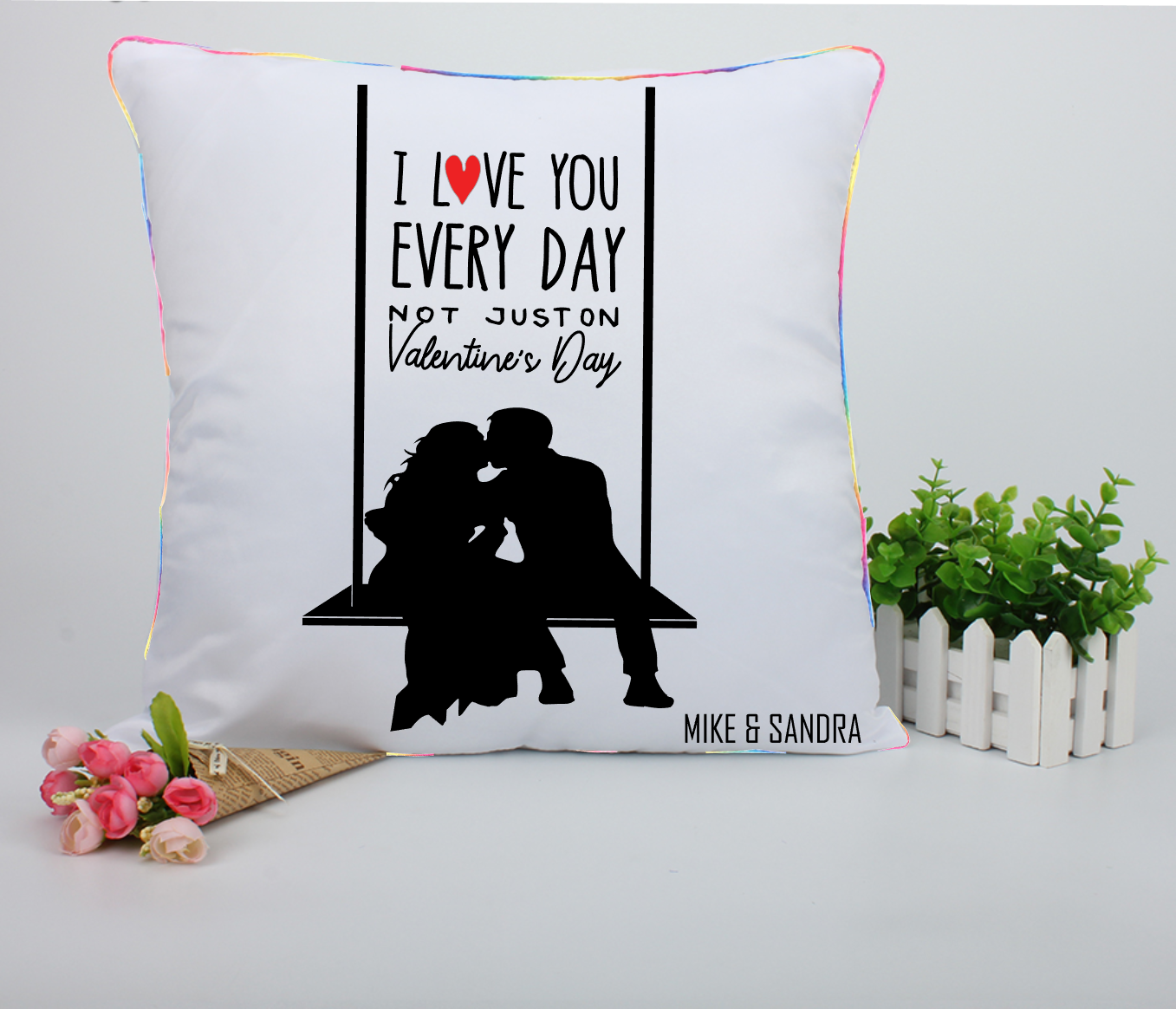 Personalized Throw Pillows for Family-Valentines Gift-Birthday Gift-Gift for Husband-Gift for Wife-Gift for Boyfriend-Gift for Girlfriend-Holiday Gift