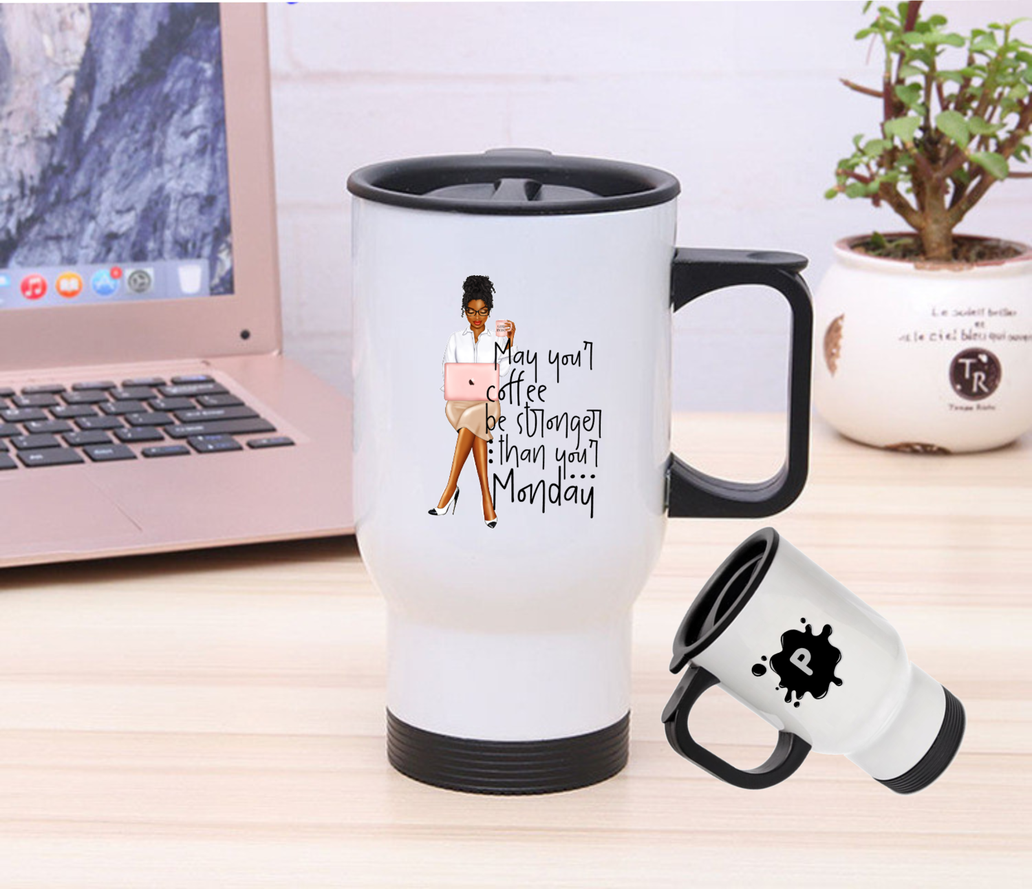 Personalized Stainless Steel Travel Mugs
